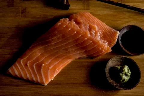 Fresh salmon Фото