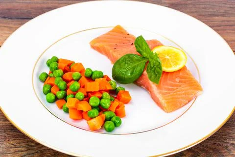 Fresh Salmon Stock Photos