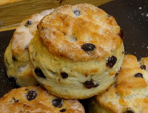 Fresh Scones Stock Photos