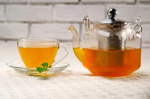 Fresh selection of tea Stock Photos
