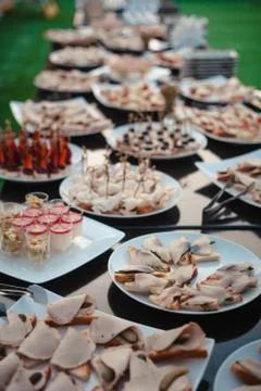 Fresh set for the party  Stock Photos