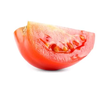 Fresh slice tomato Foto stock
