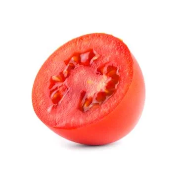 Fresh slice tomato Stock Photos