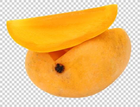 Fresh sliced Mango Stock Photos