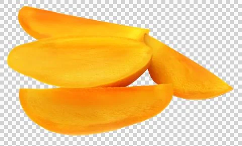 Fresh sliced Mango Stock Photos