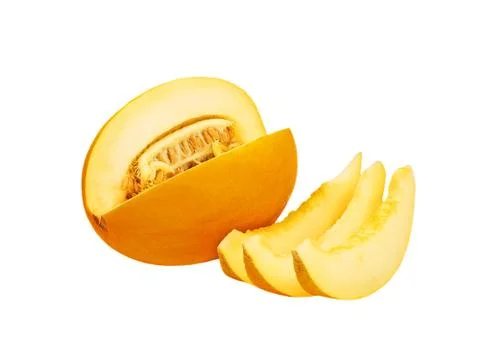 Fresh sliced melon. Stock Photos