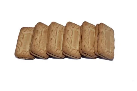 Fresh small biscuits Foto stock