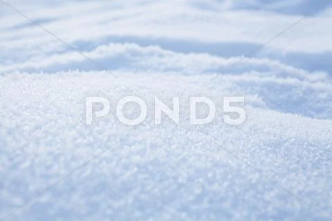 Fresh snow background Stock Photos