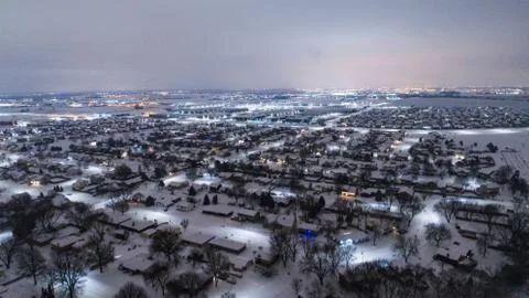 Fresh snowpack2 Foto stock