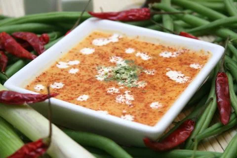 Fresh soup Stock Photos