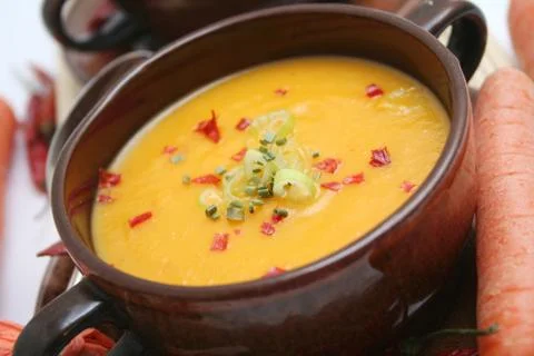 Fresh soup Stock Photos