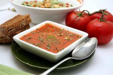 Fresh soup Stock Photos