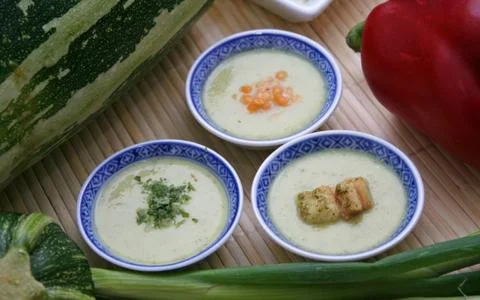 Fresh soup Stock Photos