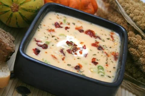 Fresh soup Stock Photos
