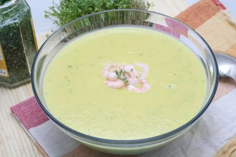 Fresh soup Stock Photos