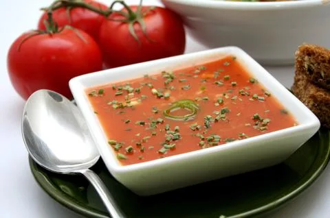 Fresh soup Stock Photos