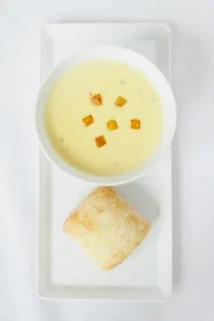 Fresh soup Stock Photos
