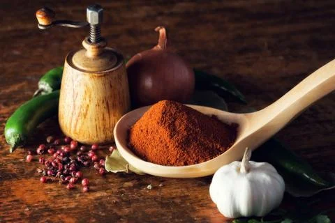 Fresh spices Stock Photos