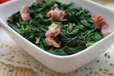 Fresh spinach Stock Photos