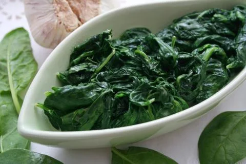 Fresh spinach Stock Photos