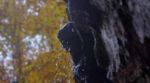 Fresh spring water in Slow Motion Stock Footage 57836051