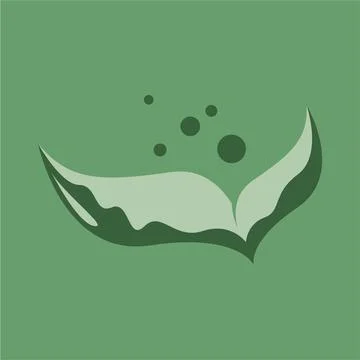 Fresh sprout logo template Stock Illustration