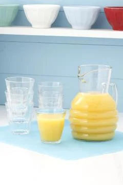 Fresh squeezed orange juice 写真素材