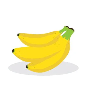 Fresh stack of banana vector design Stock Illustration
