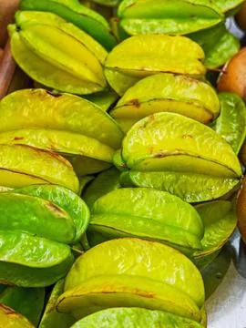 Fresh Starfruit Stock Photos