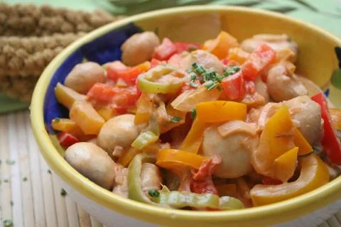 Fresh stew Foto stock