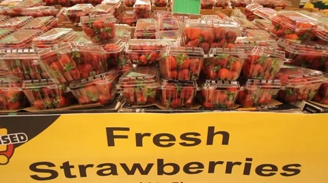 Fresh Strawberries 스톡 동영상 41929668