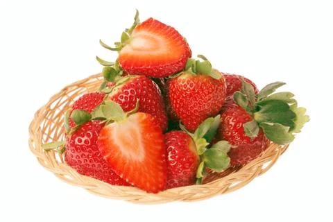 Fresh strawberries Stock Photos