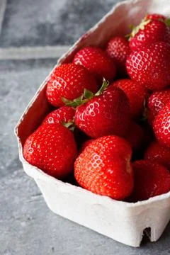Fresh strawberries Stock Photos