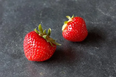 Fresh strawberries Stock Photos