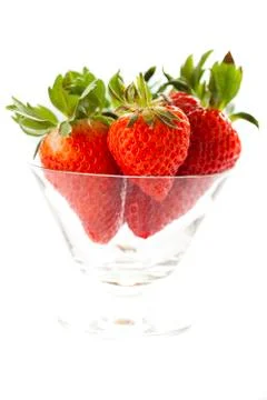 Fresh strawberries Foto stock