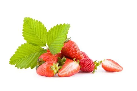 Fresh strawberries Stock Photos