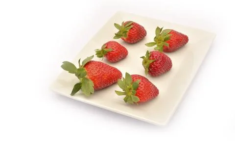 Fresh strawberries Stock Photos