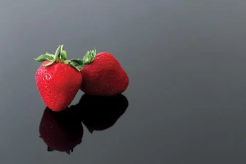 Fresh strawberries Stock Photos
