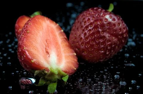 Fresh Strawberries Stock Photos