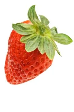 Fresh strawberries Stock Photos