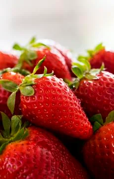 Fresh strawberries Stock Photos