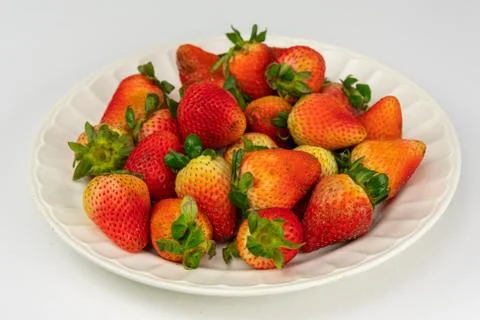 Fresh strawberry close up. Stock Photos
