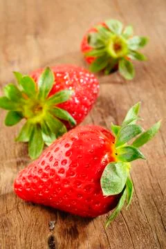 Fresh strawberry Stock Photos