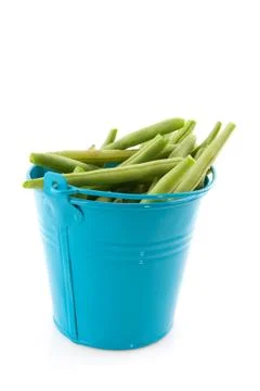 Fresh string beans Fotos Stock