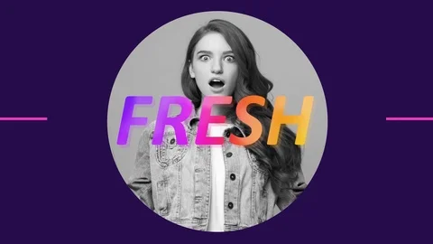 Fresh Style Opener After Effects stock
