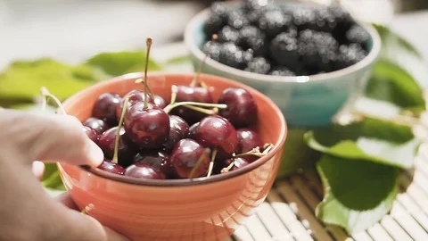 Fresh summer berries. Stock Footage 112219218