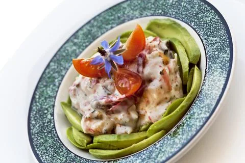 Fresh Summer dish Stock Photos