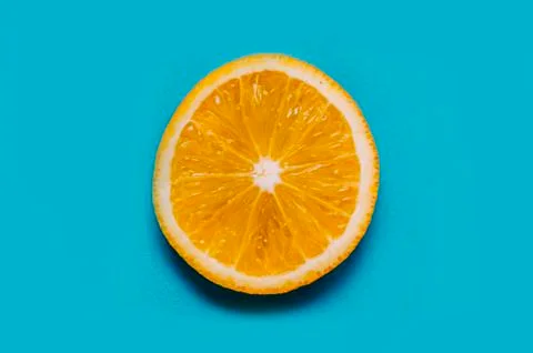 Fresh Summer Orange Stock Photos