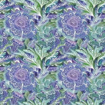 Fresh Summer Pattern Stock Illustration