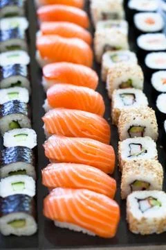 Fresh sushi Foto stock